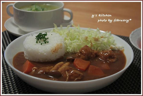 肉団子カレー-1