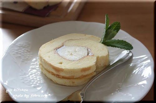 バナナロールケーキ-1