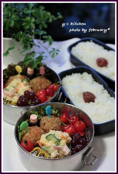 夜のお弁当20090624-2