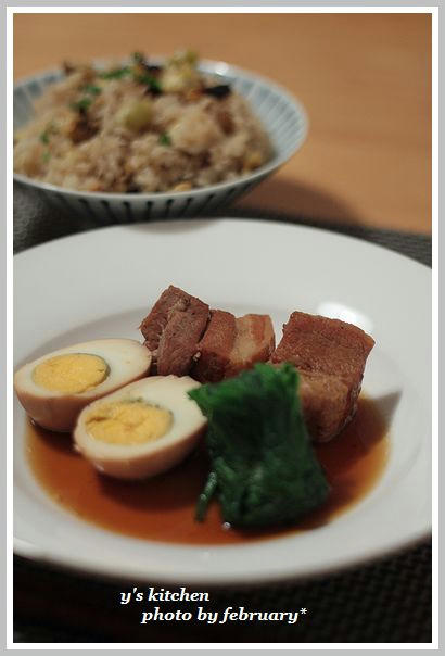 豚の角煮20091022-1