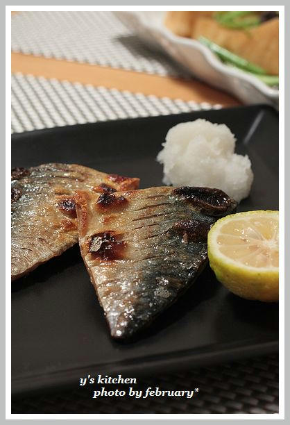 鯖の塩焼き