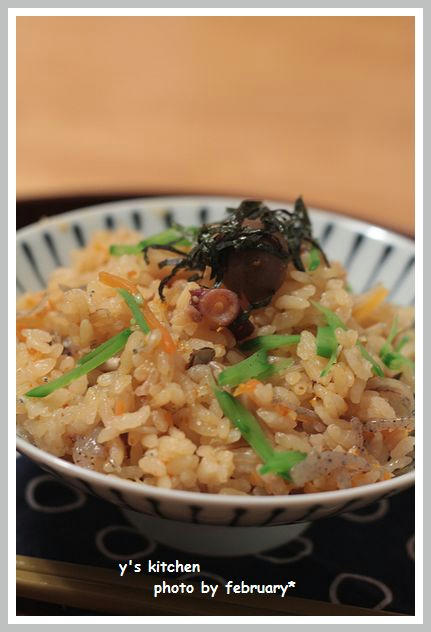 ウニたこ飯－２