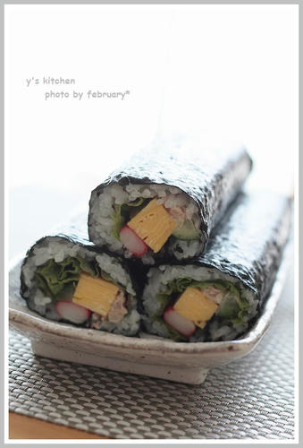 サラダ巻き20110207-1