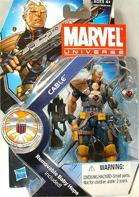 B 11 05 09 B Marvel Universe Series 3 07 Cable Ban S Collection