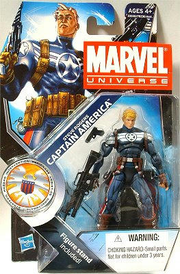 B 11 10 02 B Marvel Universe Series 3 021 Steave Rogers Ban S Collection