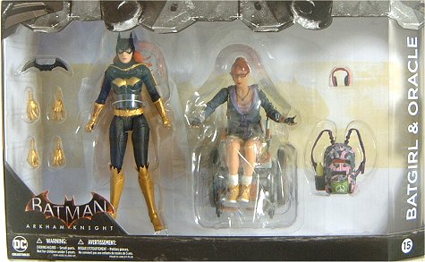 B 16 12 04 B Batman Arkham Knight Box Set Batgirl Oracle 2 Pack Oracle Ban S Collection