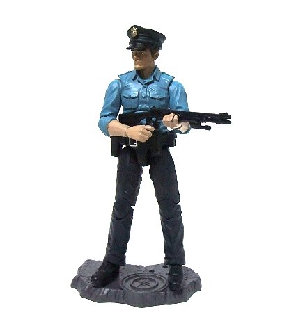 ポッポくん　キャラクター フィギュア 警察官 ポッポくん キャラクター フィギュア 警察官