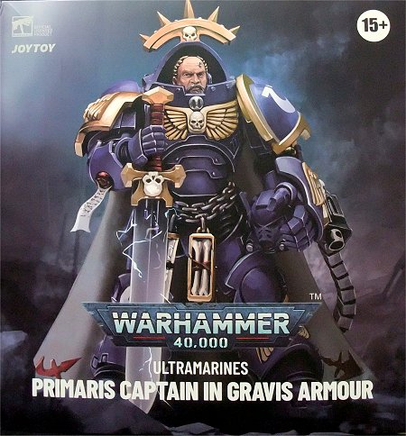 23.03.10 JOYTOY WARHAMMER 40,000：ULTRAMARINES PRIMARIS CAPTAIN IN