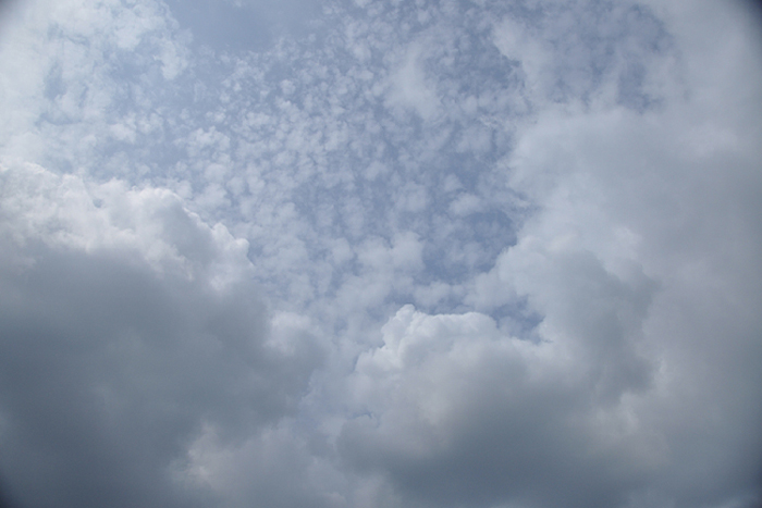 奥行きのある空