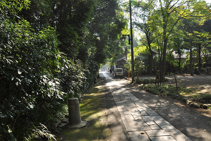 深大寺周辺にて