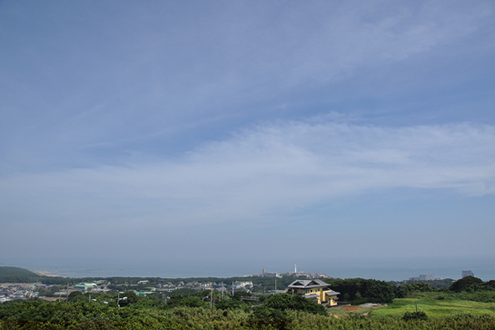 地球の丸く見える丘