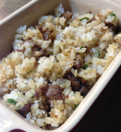 ガーリック炒飯 置き弁 実録中二病
