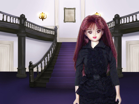 ハロウィン2023 ヴィジュアル系ミツキ@ウェアボックス10AW-1 クール系 CT1 ブラウス CB7スカート 階段・洋館・ロビー・ゴシック・室内・屋敷