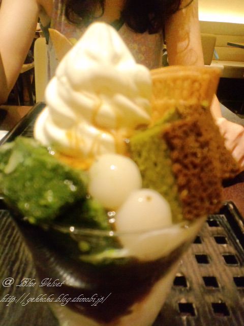 京はやしや 抹茶パフェ