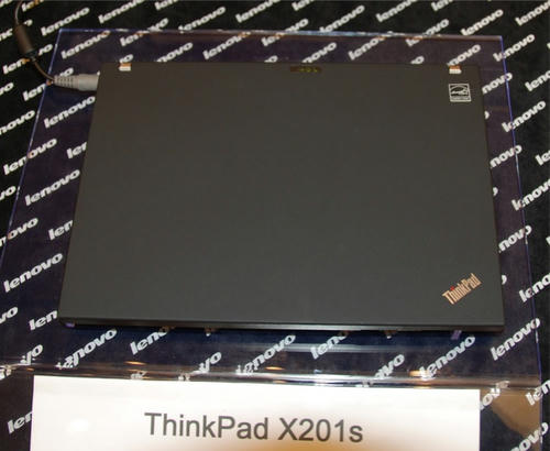 ThinkPad X201sの天板