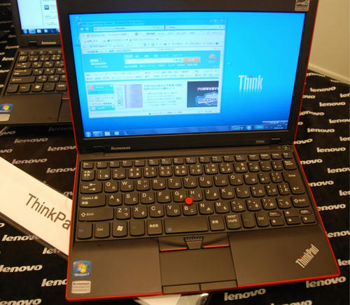 ThinkPad　X100e美しいデザイン