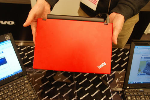 ThinkPad　X100eを上から見る