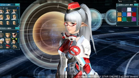 Pso2 テスト４日目 前半 キャラクリエイト慣れてきた Daigoron R