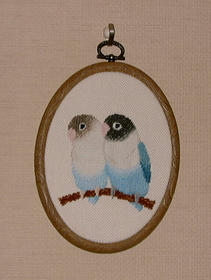 ちゅんぴこ刺繍