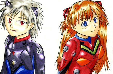 年賀状エヴァその１