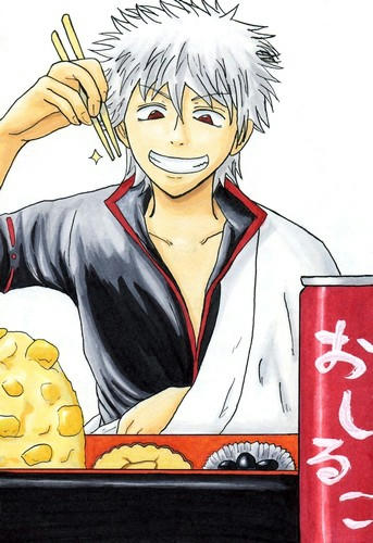 年賀状銀さん。