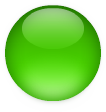 アクアボタン緑（大）
