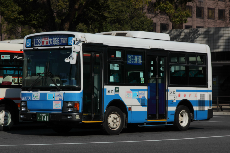 九]九州産交バス 熊本200か141 いすゞエルガミオ KK-LR233E1