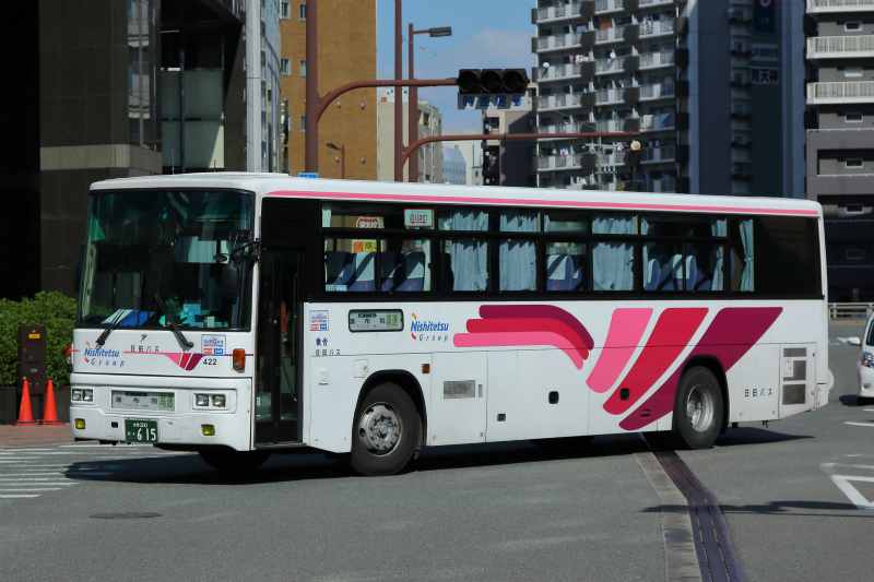 九]日田バス 422 日野セレガ KL-RU4FSEA/西工90MC S(引退
