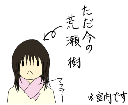 これプラス暖房(爆)