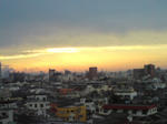 はじめは普通に夕焼けで