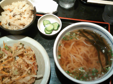 細打うどん　竹や
