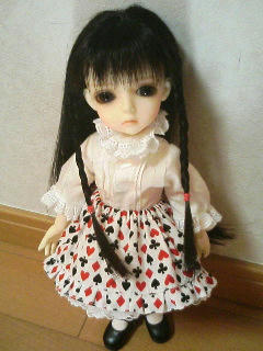 トランプと黒髪2