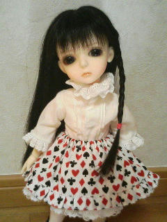 トランプと黒髪3