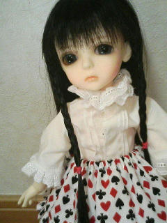 トランプと黒髪8