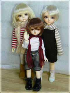 海外ちびっ子トリオ