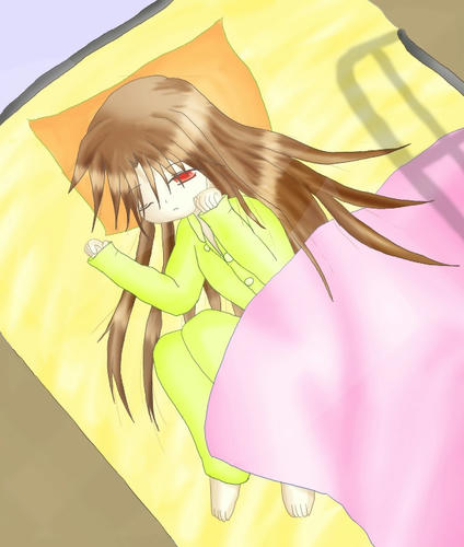 あと1時間だけねかせて～