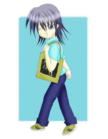 やっぱり元気っ子には暖色かもです。　そうだよね、いずみ。