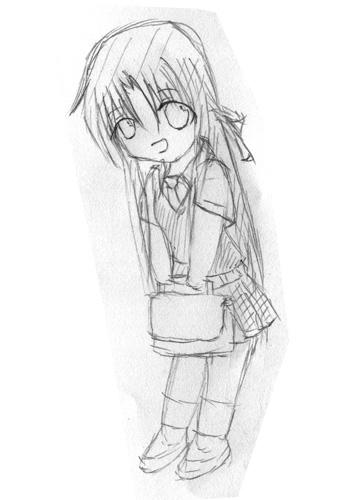 香雪　実はまともに描くの久し振り