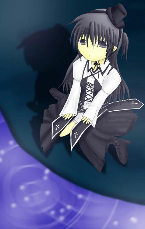 本当はツインテールにしかかったのに帽子が邪魔だったの… by　凜