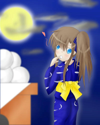 深雪「お団子美味し…♥」