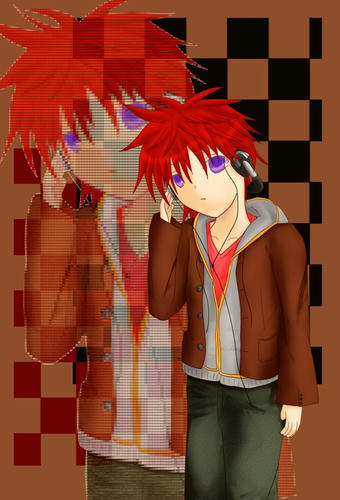 髪の毛やっとイメージがまとまってきました。