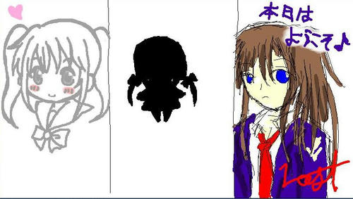 絵茶会初体験なお二人