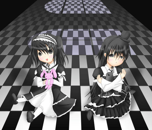 なんだか姉妹みたい～