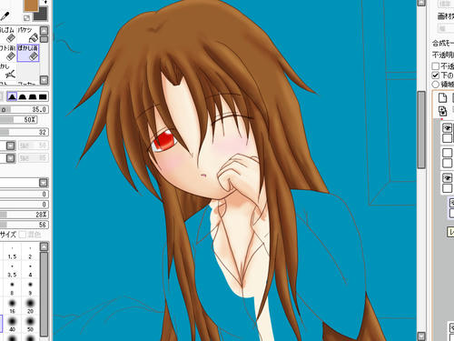 光のあたっているところとか考えると入れやすいですよ