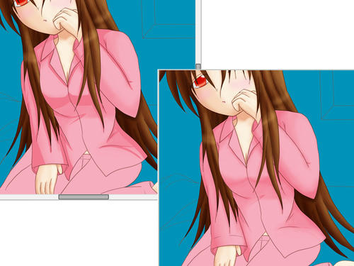 目での着色と同じように胸の着色にも魂を込めるように!!（え