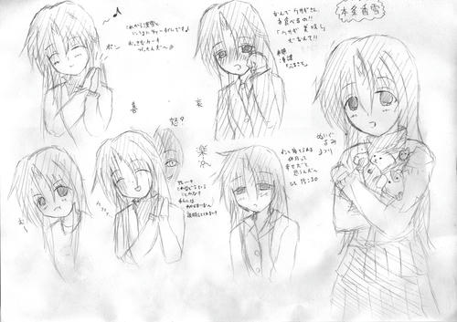 この子は優しいけれどどこか抜けたそんなお姉さん。起こると笑顔がとても冷たいです(妹談)。