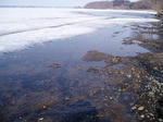 小川原湖の氷