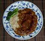 火だれ、カレーライス