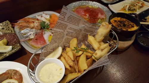 口コミ評判サカナメルカート愛宕グリーンヒルズ池袋WACCA店に行った。飲んだ食べた感想