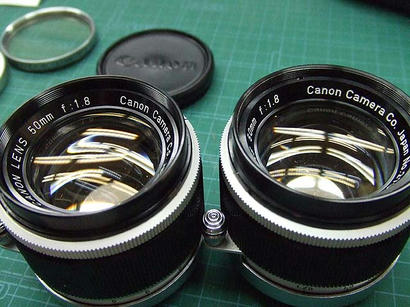 美品 Canon 50mm f1.8 返品保証 ライカ Lマウント キヤノン Canon 50mm f1.8 (L) – FLASHBACK CAMERA